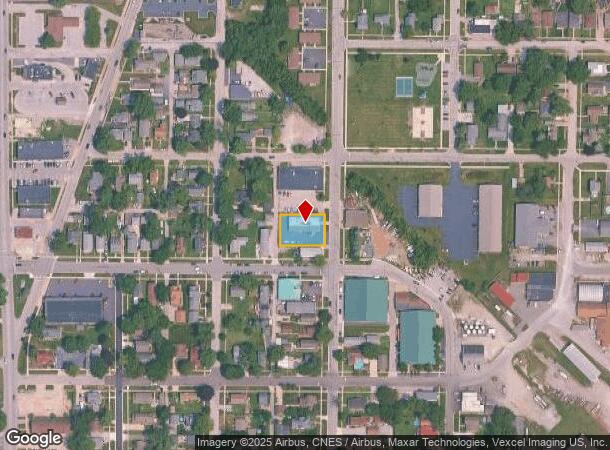  505 N Grant St, Crown Point, IN Parcel Map