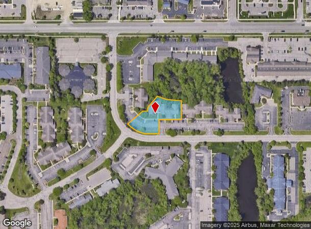 2390 Woodlake Dr, Okemos, MI Parcel Map