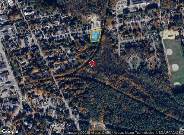 40 Jordan Ave, Brunswick, ME Parcel Map