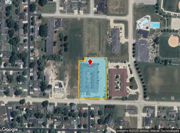  904 W Evergreen Ave, Effingham, IL Parcel Map