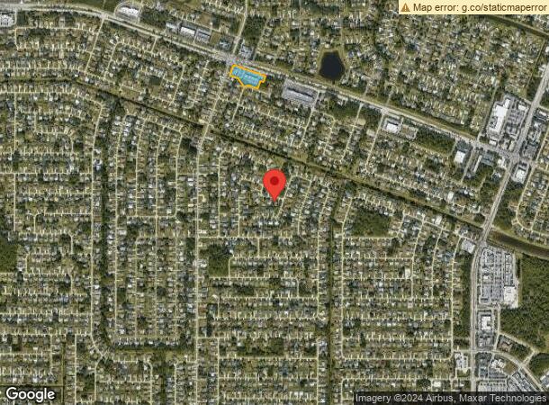  1278 Sw Gatlin Blvd, Port Saint Lucie, FL Parcel Map