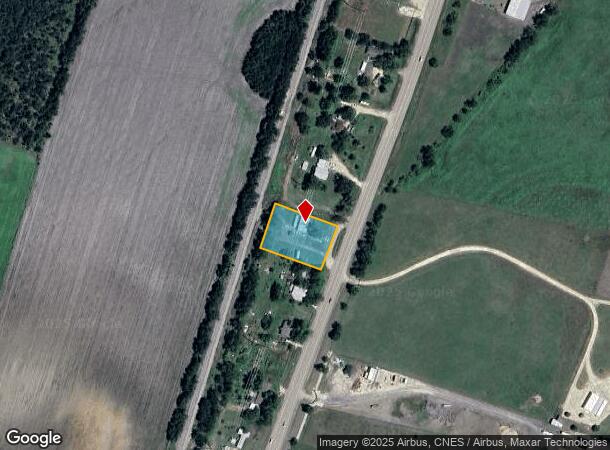 17210 State Highway 95, Holland, TX Parcel Map