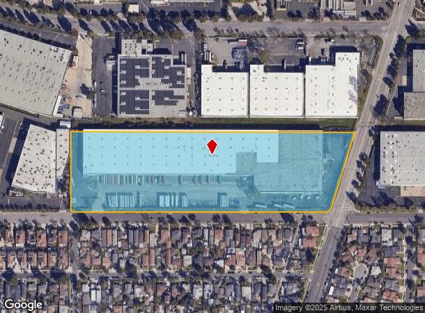 2711 E Dominguez St, Long Beach, CA Parcel Map