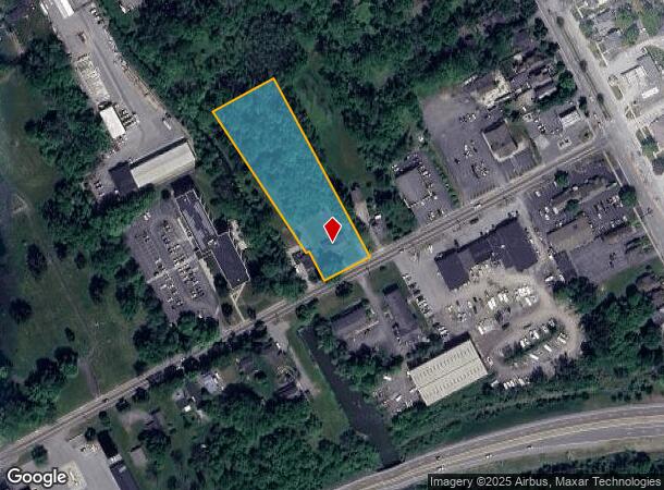  58 Parrish St, Canandaigua, NY Parcel Map