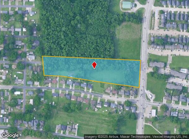  2800 Blk Louisiana Ave, Lafayette, LA Parcel Map