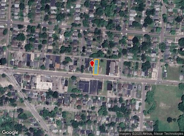  2207 Central Ave, Middletown, OH Parcel Map