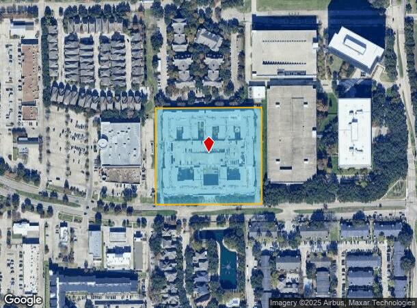 13202 Briar Forest Dr, Houston, TX Parcel Map