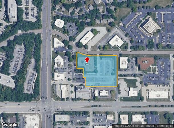  8650 College Blvd, Overland Park, KS Parcel Map
