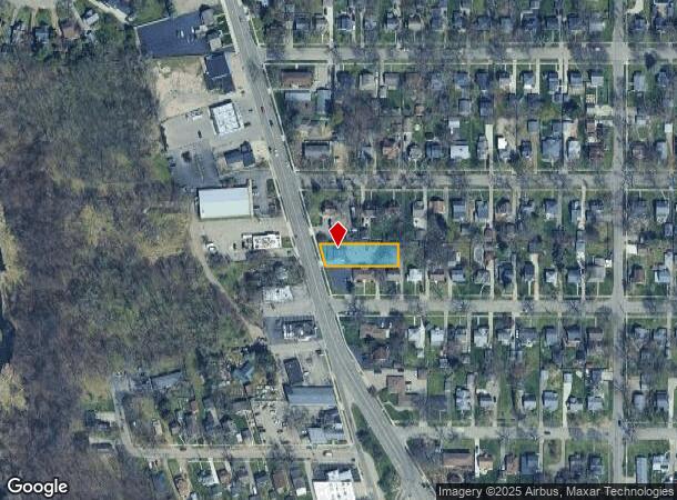  2817 Portage St, Kalamazoo, MI Parcel Map