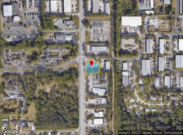  745 S Wickham Rd, Melbourne, FL Parcel Map