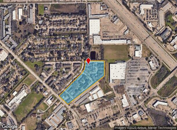  10701 Sabo Rd, Houston, TX Parcel Map