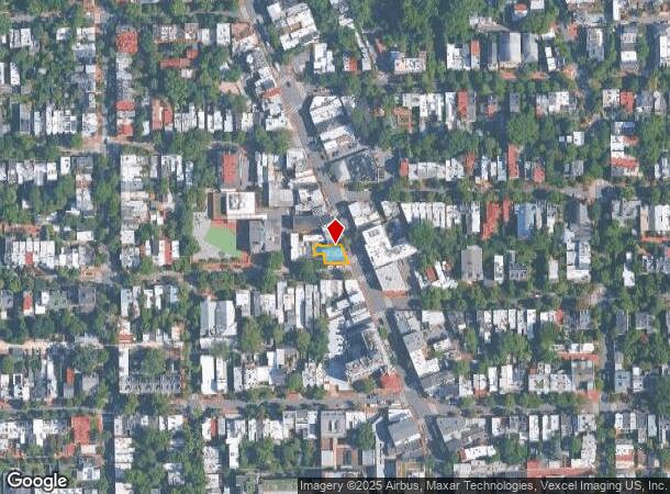 1404 Wisconsin Ave Nw, Washington, DC Parcel Map