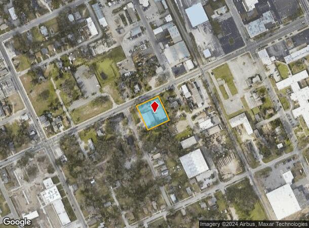  529 Orange Ave, Daytona Beach, FL Parcel Map