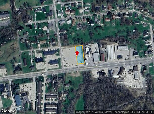  1607 W Main St, Milton, WV Parcel Map