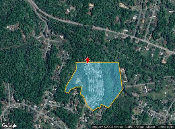 Crestview Dr, Oak Hill, WV Parcel Map