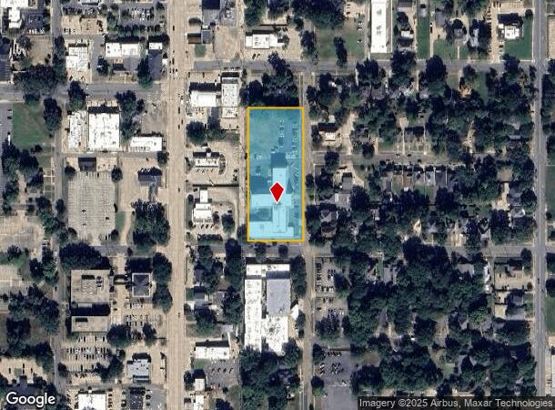 1736 Irving Pl, Shreveport, LA Parcel Map