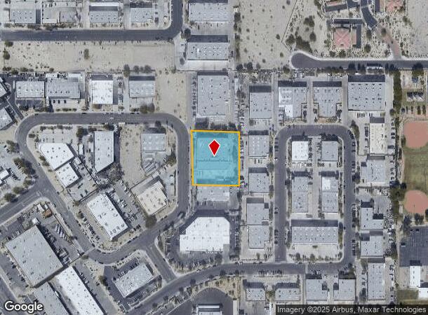 72182 Corporate Way, Thousand Palms, CA Parcel Map