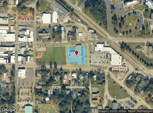  100 N Bennett St, Forsyth, GA Parcel Map
