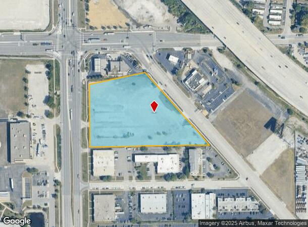  1905 E Higgins Rd, Elk Grove Village, IL Parcel Map