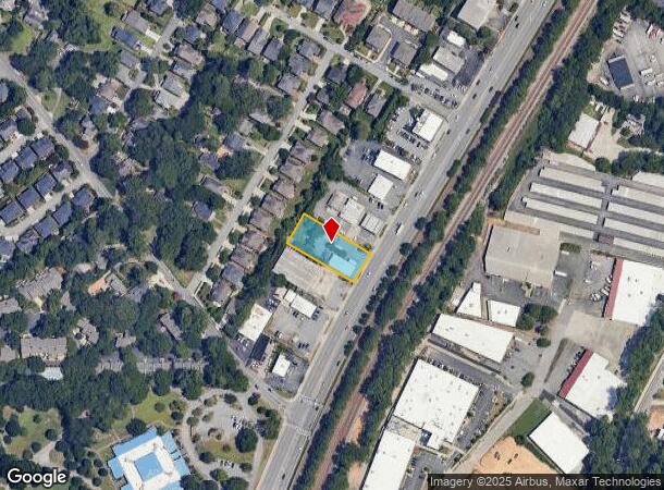 4226 Peachtree Rd Ne, Brookhaven, GA Parcel Map