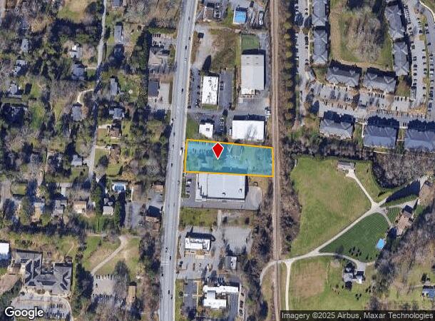  1280 Hendersonville Rd, Asheville, NC Parcel Map