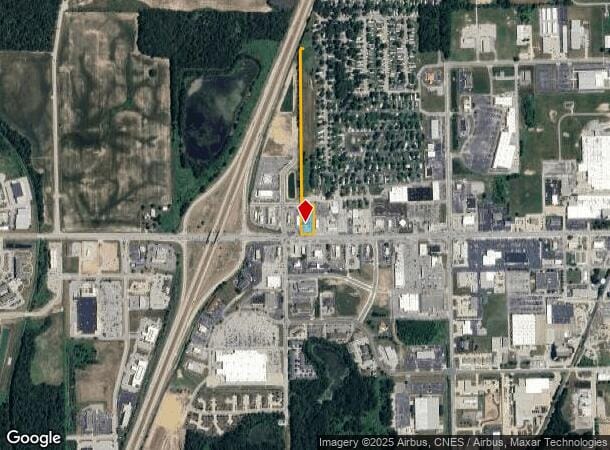  1120 W 7Th St, Auburn, IN Parcel Map