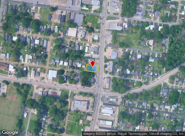  1403 Moss St, Lafayette, LA Parcel Map