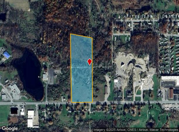 1576 W Maumee St, Angola, IN Parcel Map