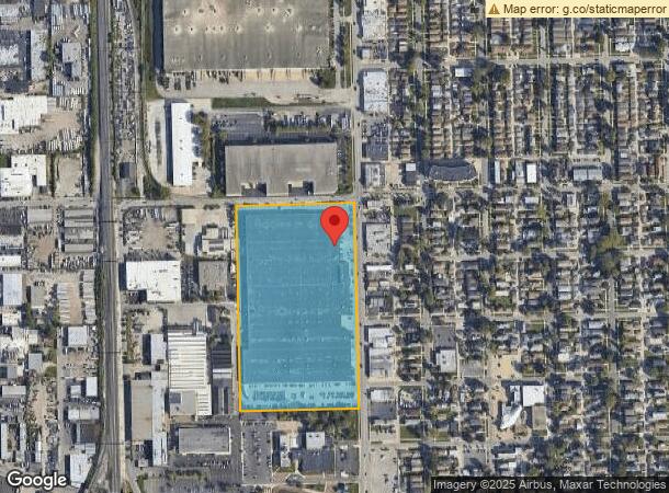 1400 N 25Th Ave, Melrose Park, IL Parcel Map