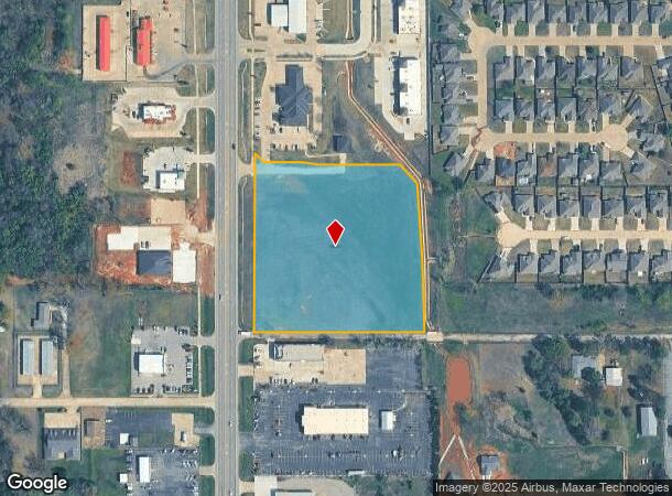 4301 N Harrison St, Shawnee, OK Parcel Map
