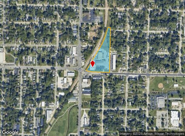 1219 E Division St, Springfield, MO Parcel Map