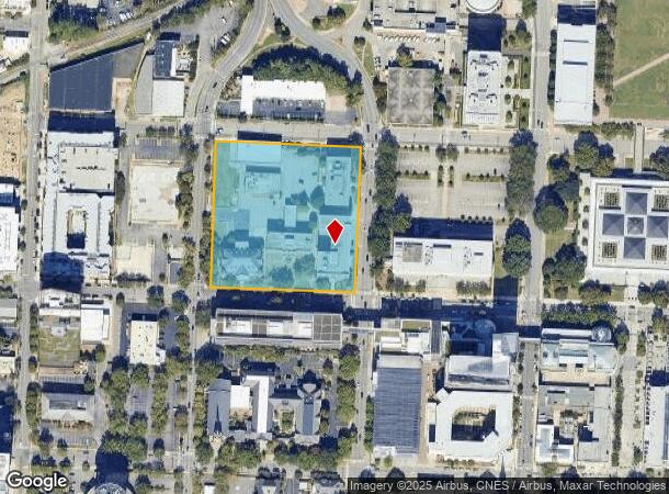  214 W Jones St, Raleigh, NC Parcel Map