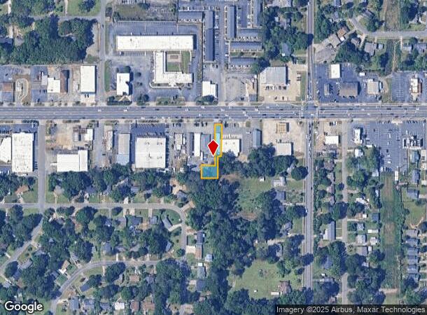  1431 Watson Blvd, Warner Robins, GA Parcel Map