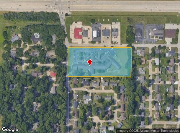 4088 Frame Rd, Newburgh, IN Parcel Map