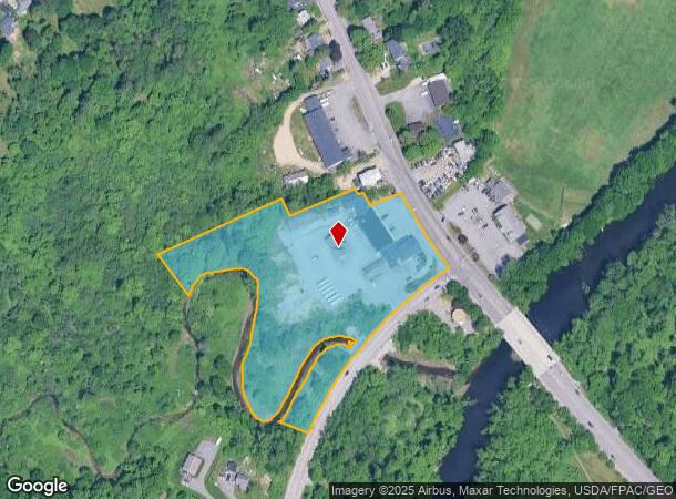 24 Bridgton Rd, Westbrook, ME Parcel Map