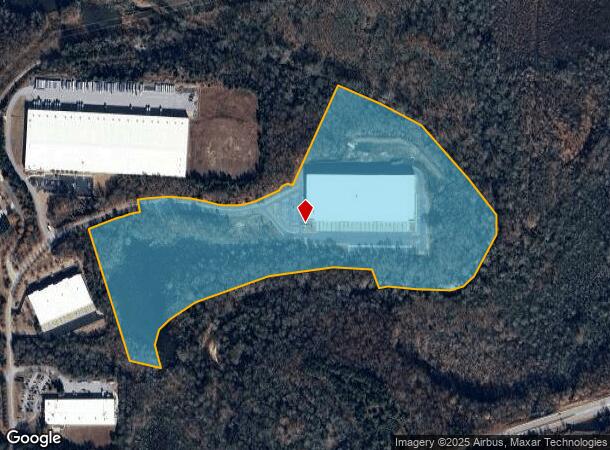 595 Henry D Robinson Blvd, Pendergrass, GA Parcel Map