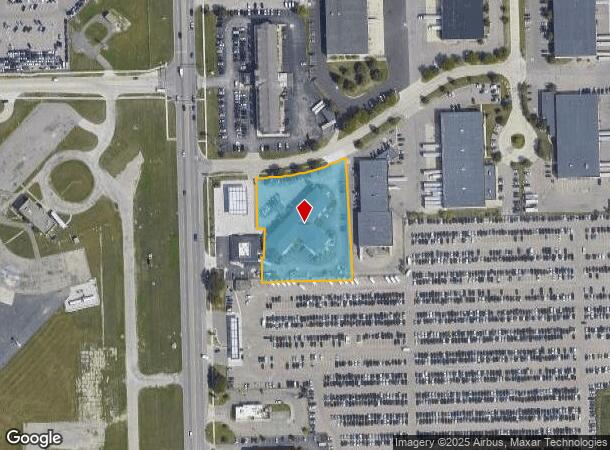 9555 Middlebelt Rd, Romulus, MI Parcel Map