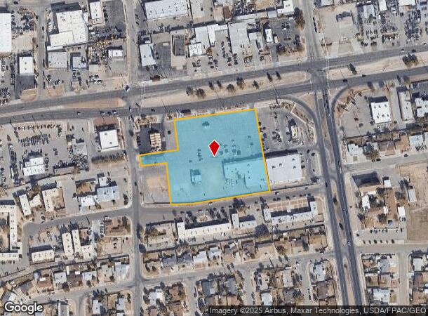  9600 Montana Ave, El Paso, TX Parcel Map