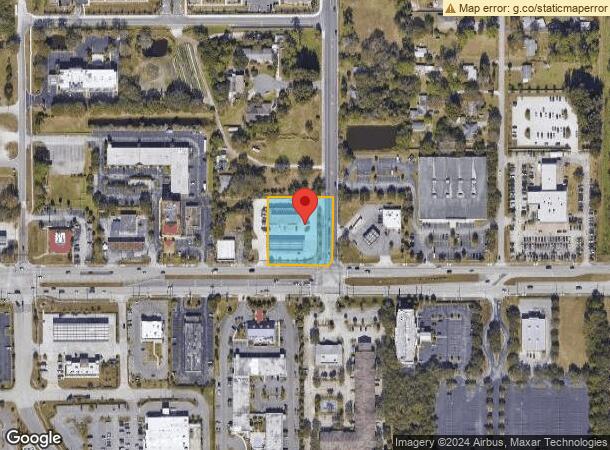  4440 W New Haven Ave, Melbourne, FL Parcel Map