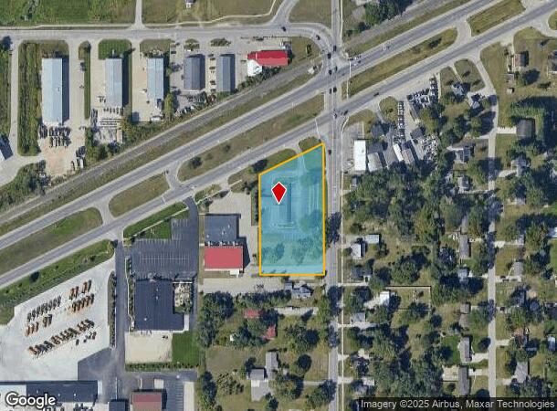 1240 Chicago Dr, Jenison, MI Parcel Map