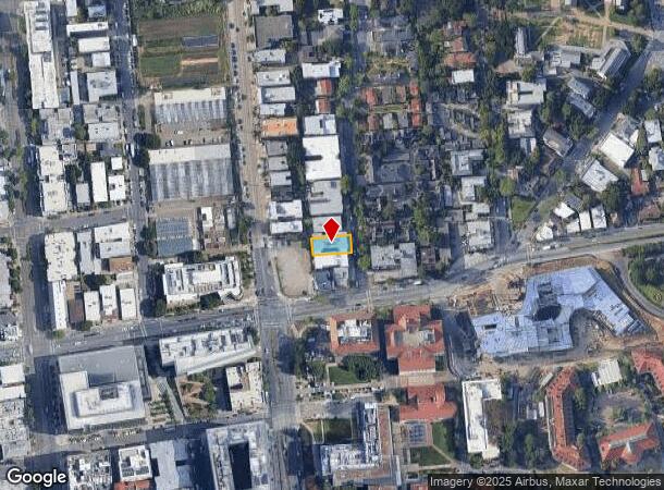  1846 Spruce St, Berkeley, CA Parcel Map