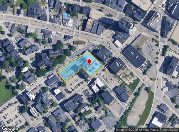 662 Main St, Worcester, MA Parcel Map