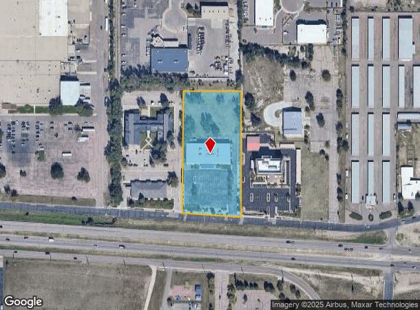 5070 Edison Ave, Colorado Springs, CO Parcel Map