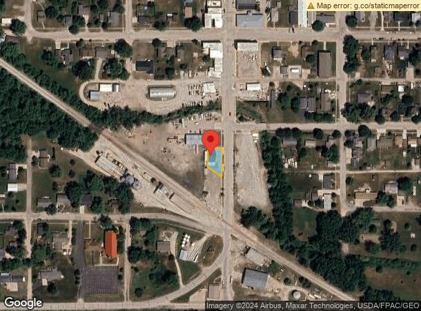  213 S Augusta Ave, Oxford, IA Parcel Map