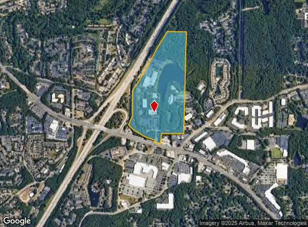 1400 Holcomb Bridge Rd, Roswell, GA Parcel Map