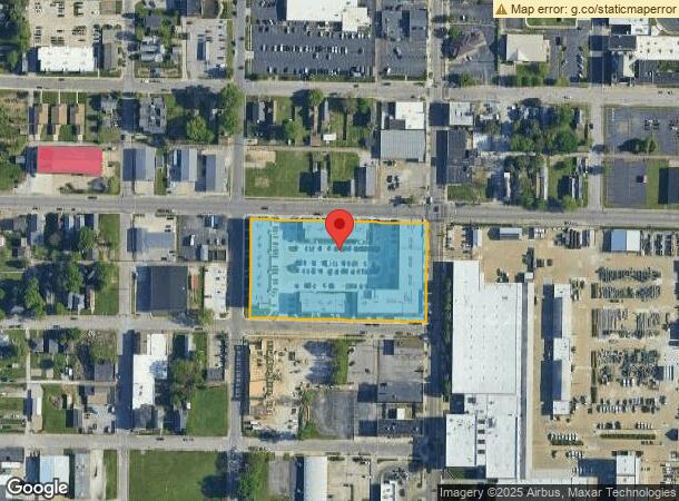  200 N Main St, Evansville, IN Parcel Map