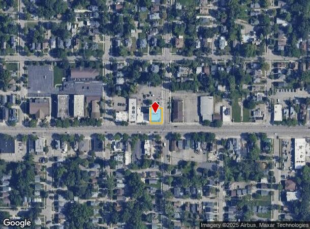 1621 E Michigan Ave, Lansing, MI Parcel Map
