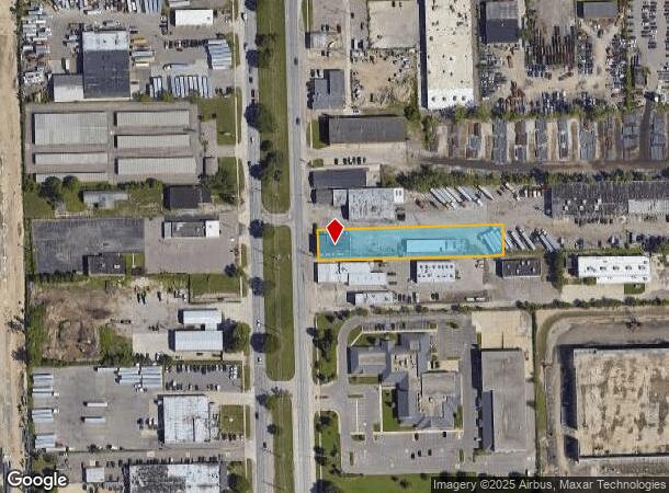  24240 Mound Rd, Warren, MI Parcel Map