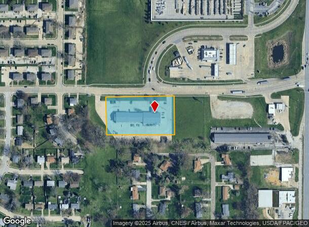  101 W 65Th St, Davenport, IA Parcel Map