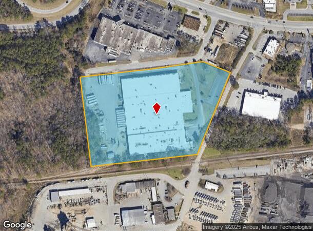  128 Crews Dr, Columbia, SC Parcel Map